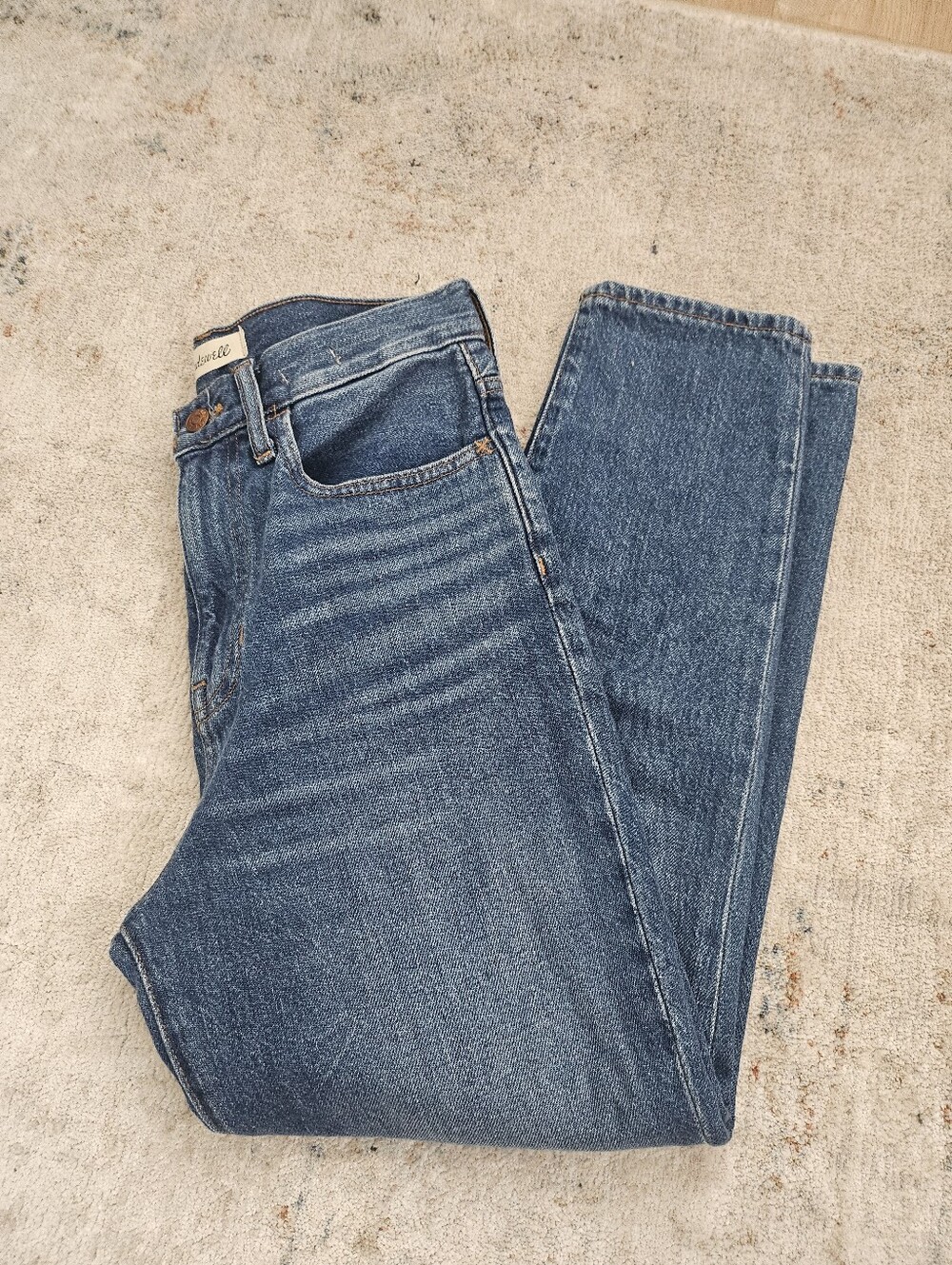 Madewell Classic High-Rise Women’s Jeans in Medium Blue